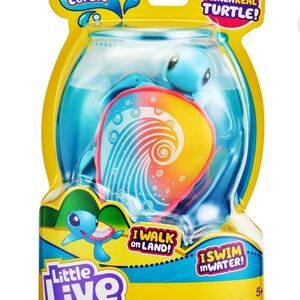 Vibrant Blue and Pink Turtle Toy